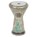 "Meinl AEED4 Doumbek 9"" White Pearl Mosaik Queen"