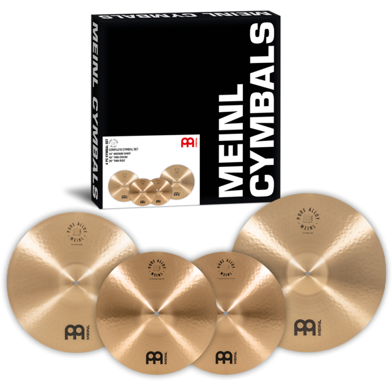 Meinl Cymbal Set Pure Alloy Complete PA-CS2