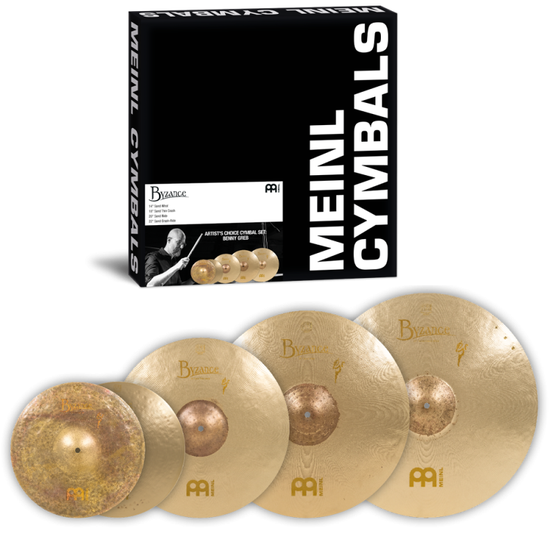 Meinl Set Platos Byzance Artist's Choice Benny Greb A-CS3