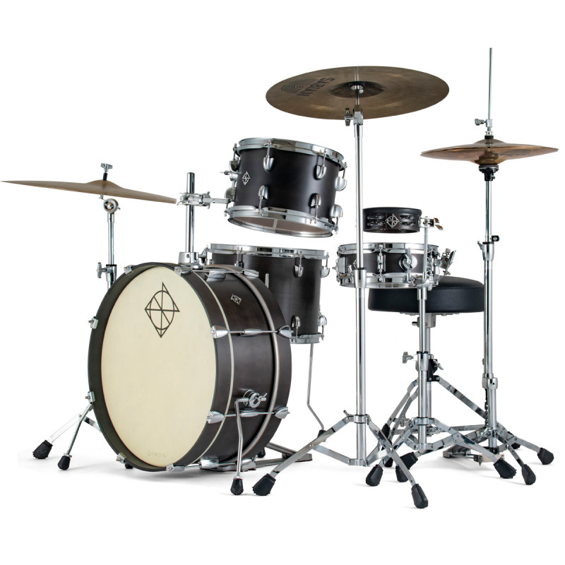 Dixon Little Roomer Satin Black Coal Lacquer