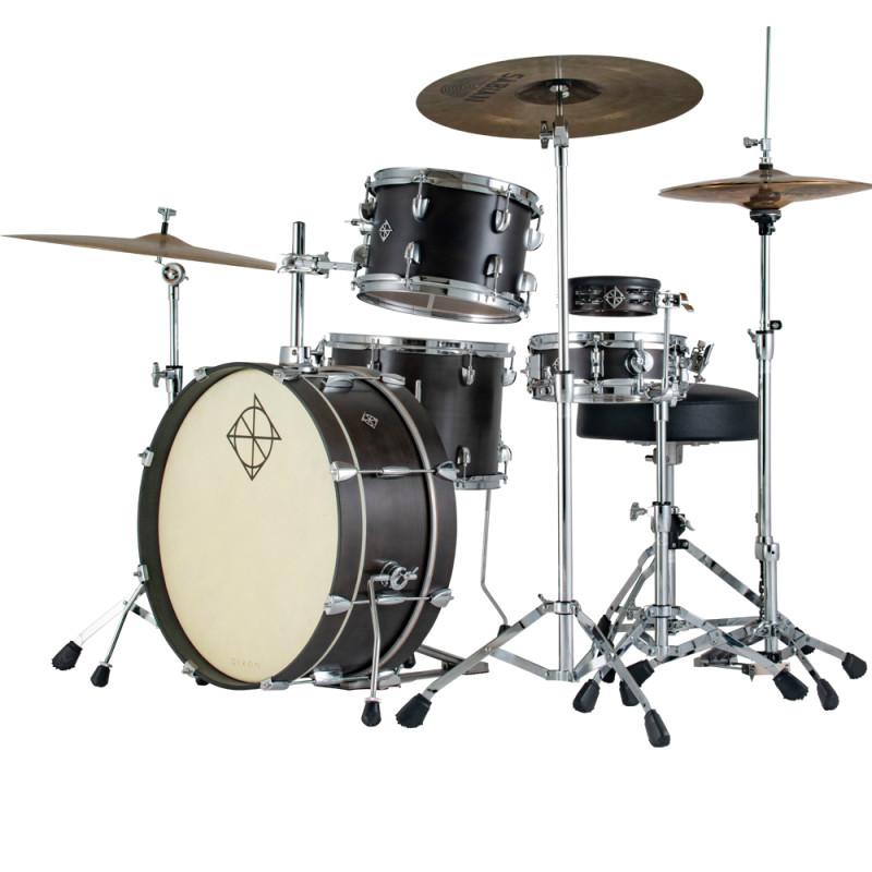 Dixon Little Roomer Satin Black Coal Lacquer
