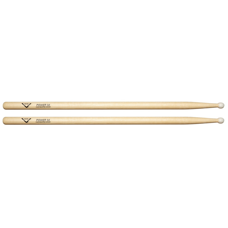 Vater Power 3A Nylon American Hickory VHP3AN