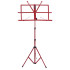 Admira MUS006RD Atril Rojo con funda