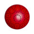 F-Zone STD618N Steel Tongue Drum 15 cm 8 Notes Red