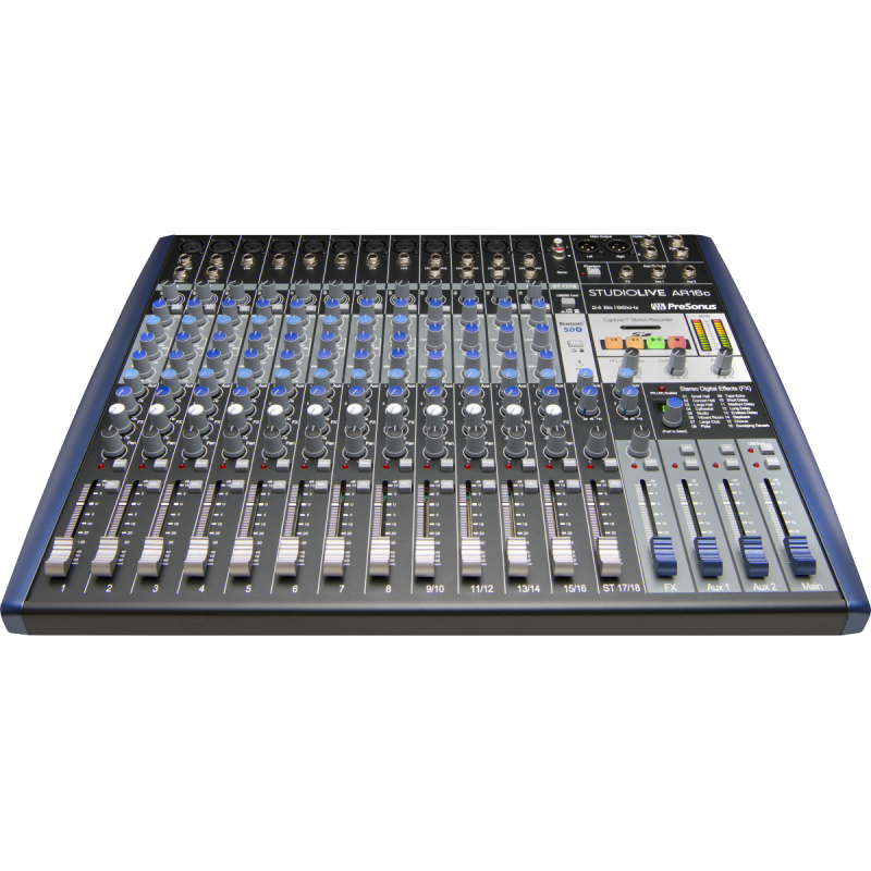 Presonus StudioLive AR16c Analog Mixer Blue