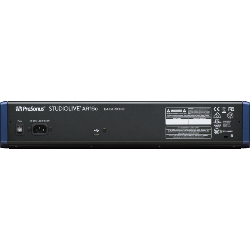 Presonus StudioLive AR16c Analog Mixer Blue