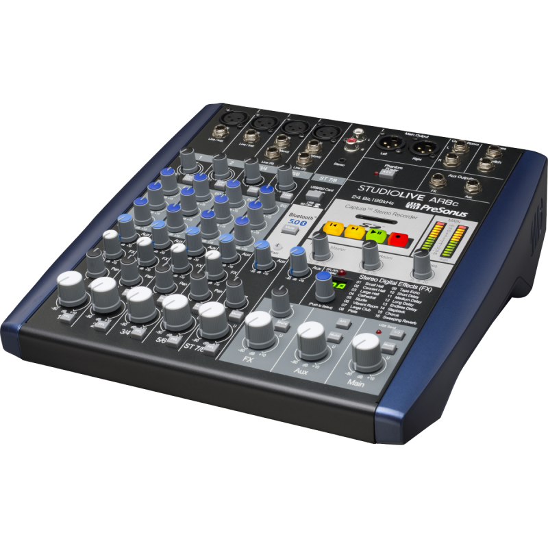 Presonus StudioLive AR8c Analog Mixer Blue