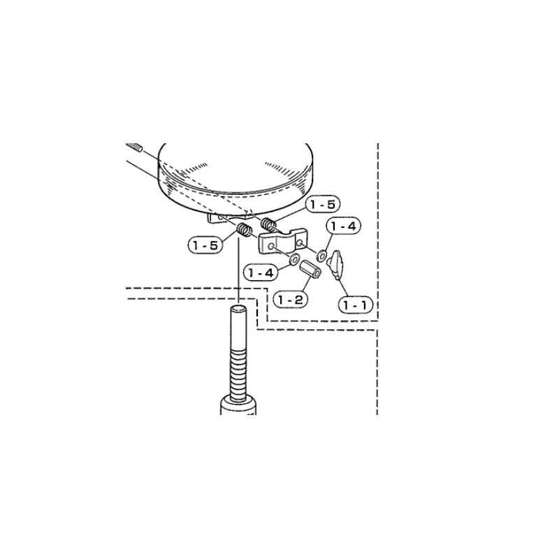 Yamaha U0985210 Hexagon Nut M8X20