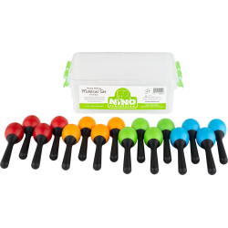 Nino NINOSET56 ABS Egg Maracas Set For 16 Kids