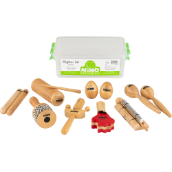 Nino NINOSET14 Wooden Rhythm Set in Box
