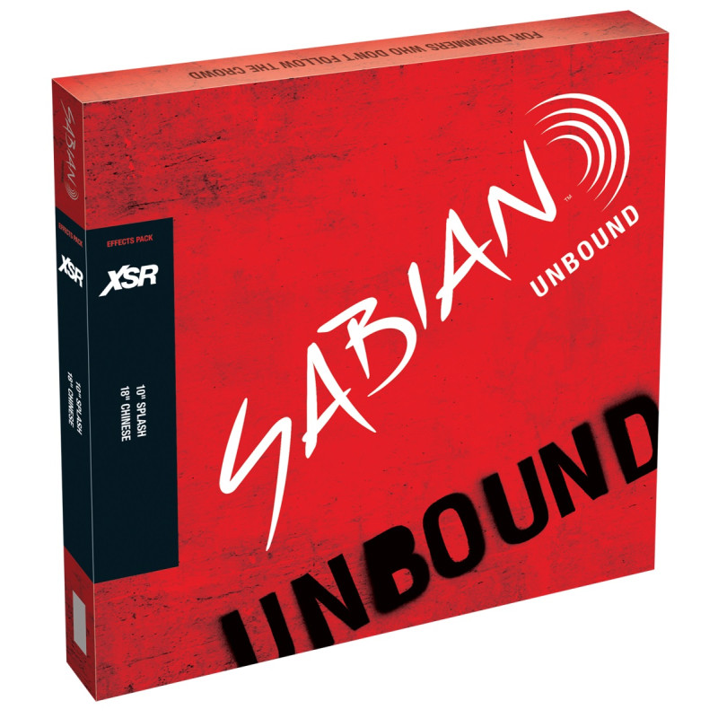 Sabian Set Platos XSR Efects Pack