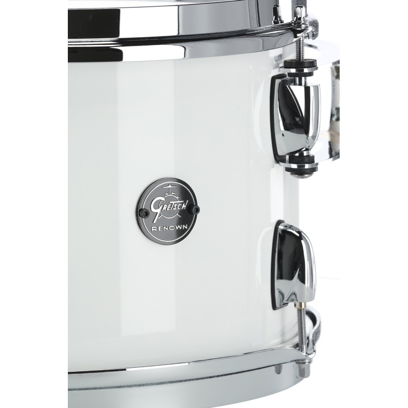 Gretsch Renown Maple Tom 12x08" Piano white