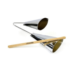 Contemporanea C-AG02 Agogó Doble Cromado