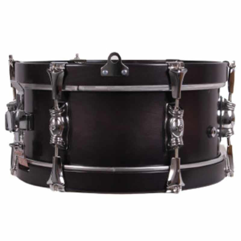 NP Tambor Sayón Pasión del Sur Tintado Cromo 30x16 cm. Negro