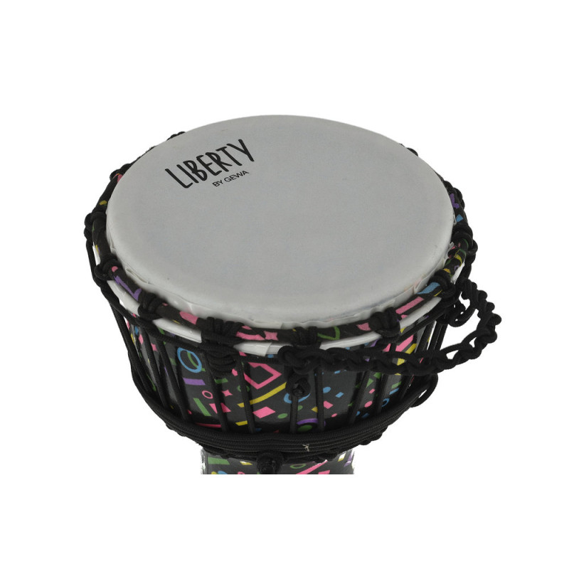 Gewa Djembé Liberty Series Rope Tuned 7" Crazy Neon