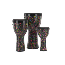 Gewa Djembé Liberty Series Nestable Crazy Neon Set