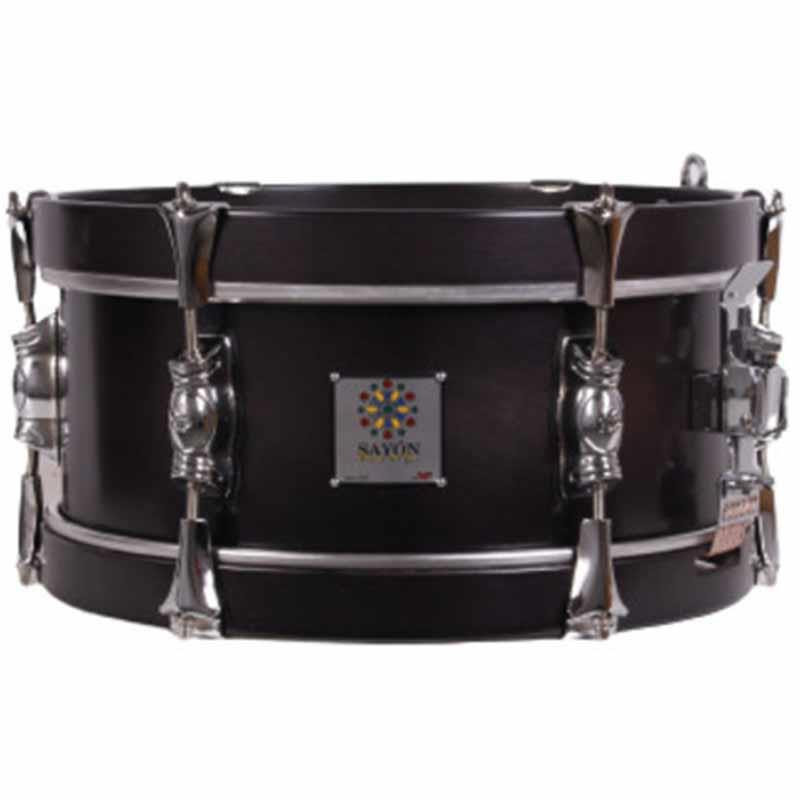 NP Tambor Sayón Pasión del Sur Cromo 33x14 cm. Azabache