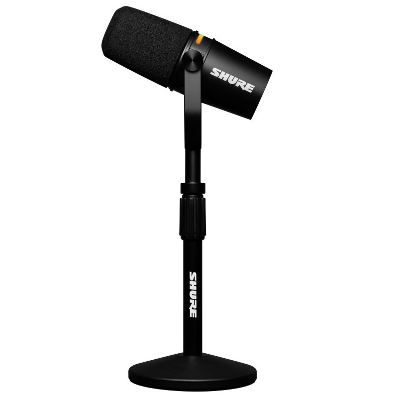Shure MV7PLUS-K Black + Soporte