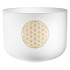 Meinl Sonic Energy PCSB16FOL Crystal Singing Bowl Flower of Life 16" C3 128Hz