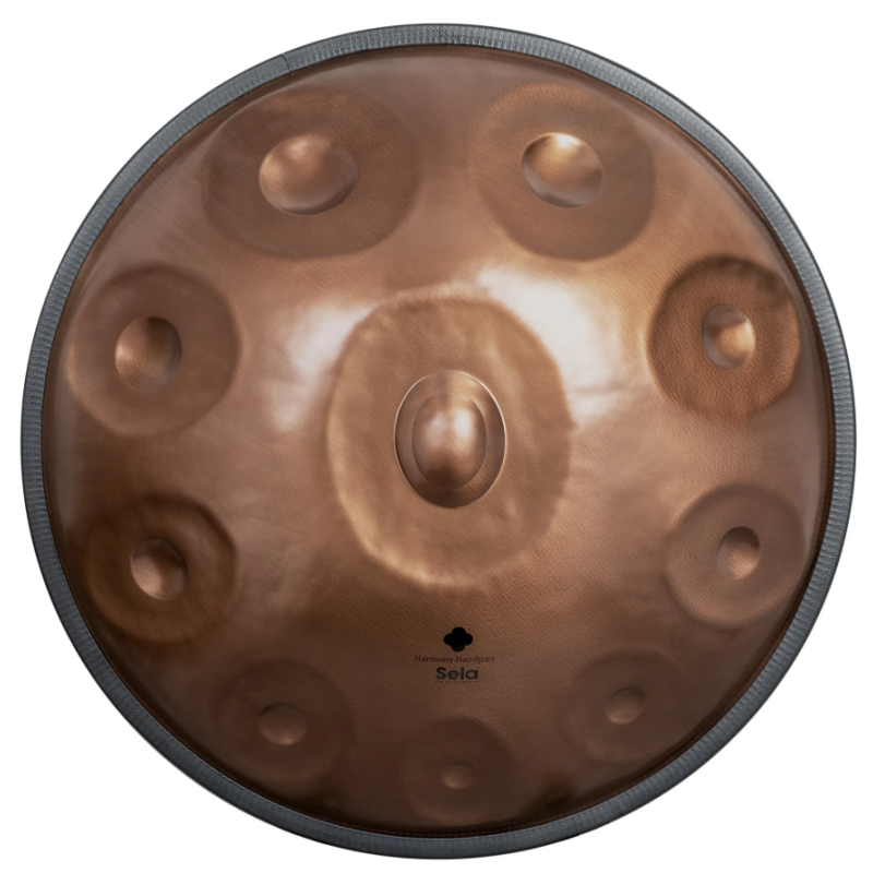 Sela SE-341 Harmony Handpan D Amara 10 Ember Steel