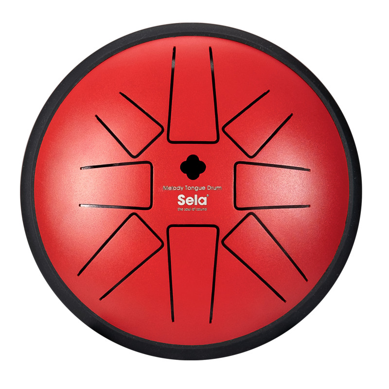 Sela SE-362 Melody Tongue Drum 6" F Min Red