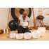 Sela SECF10G Crystal Singing Bowl 10" G 440Hz
