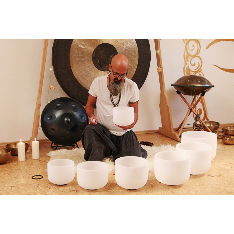 Sela SECF10G Crystal Singing Bowl 10" G 440Hz