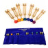 Soul Diapasones Chakra Set Dorado