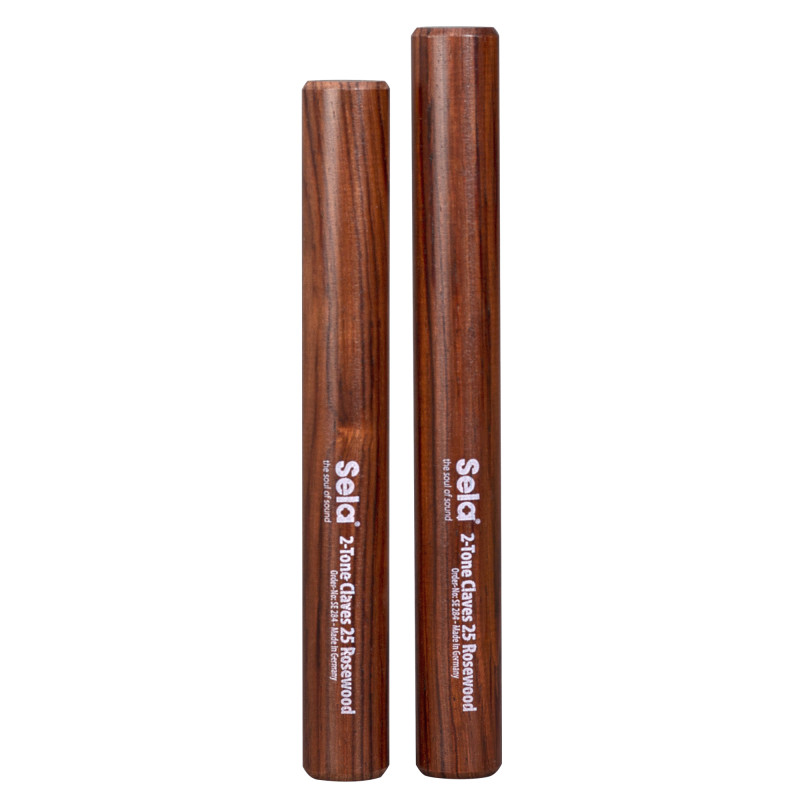 Sela SE-284 Claves 2-Tone Claves 25 Rosewood