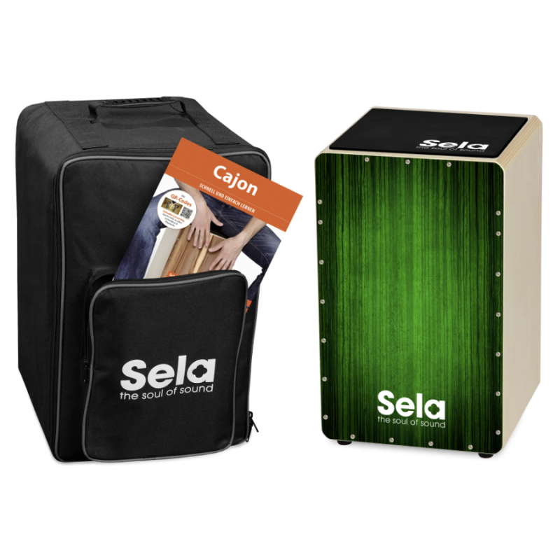 Sela SE-063 Cajon Varios Bundle Green