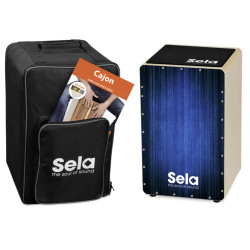 Sela SE-062 Cajon Varios Bundle Blue