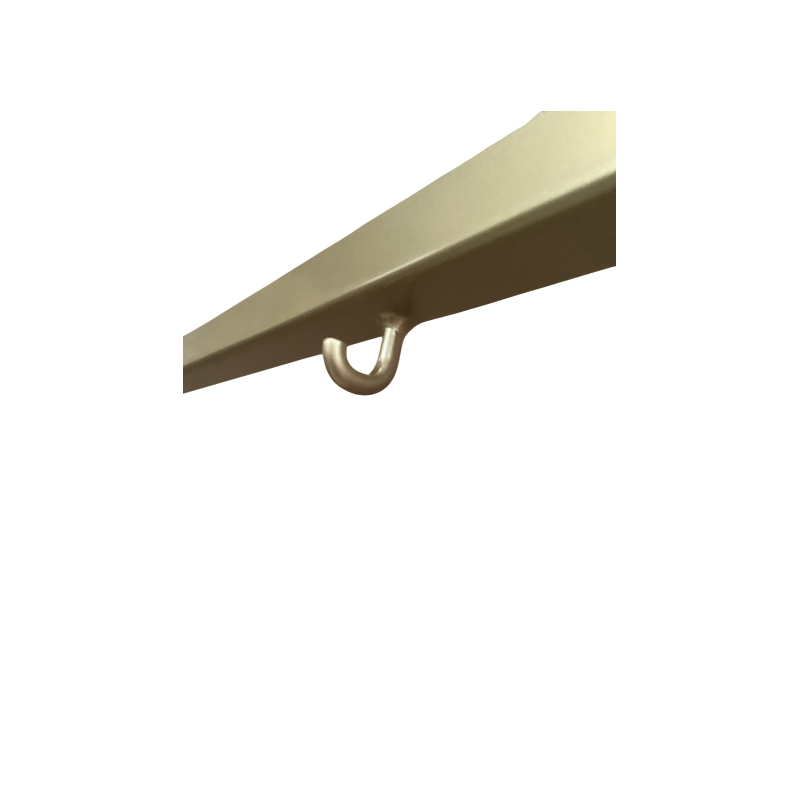 Real Gong Soporte Gong Doble Qadim 80 cms Dorado