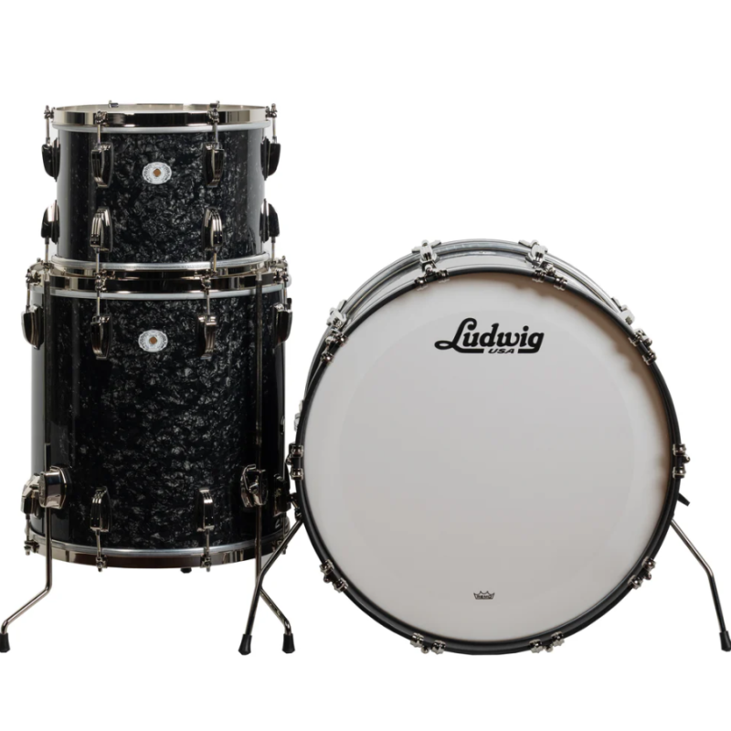 Ludwig Classic Maple Fab Ebony Pearl Limited Edition