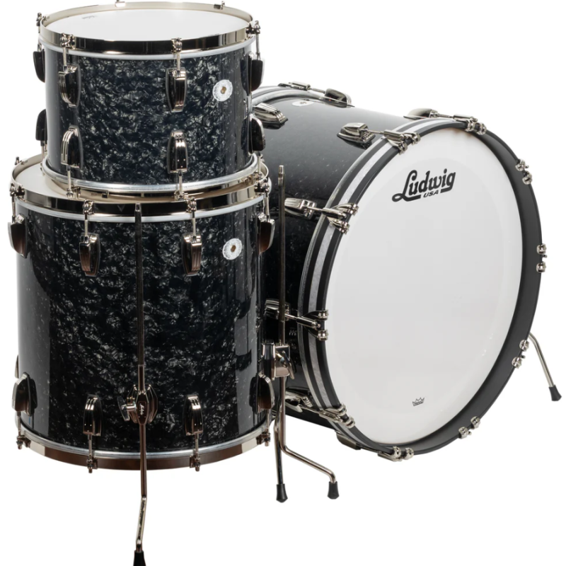 Ludwig Classic Maple Fab Ebony Pearl Limited Edition