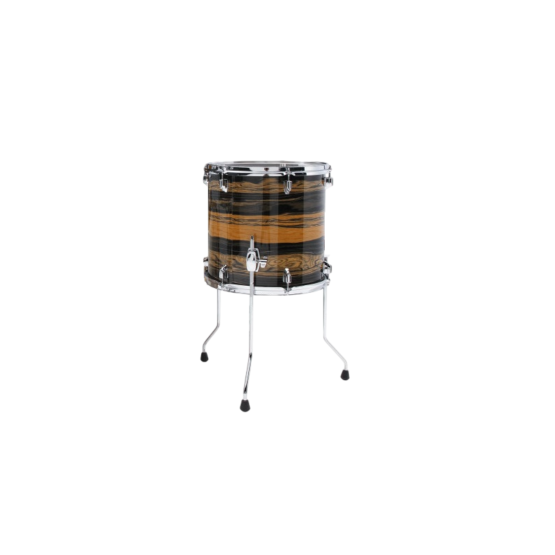 Tama Superstar Classic 14x12" Floor Tom Natural Ebony Tiger