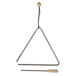 Gewa Triángulo 20 cm. con Batidor