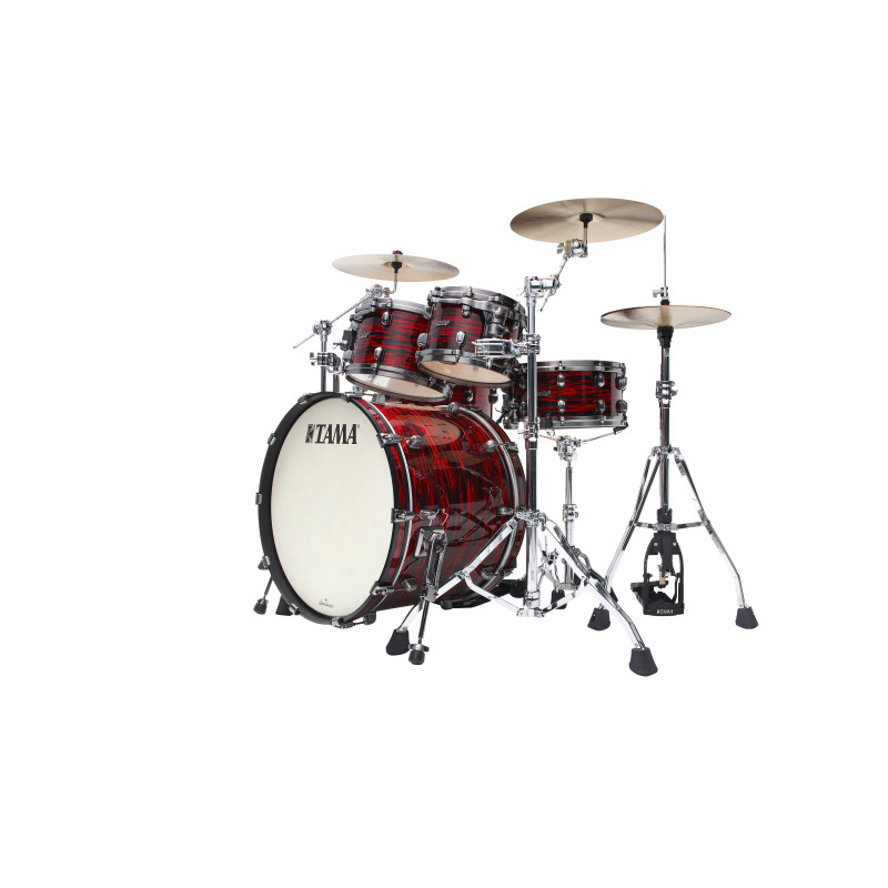 Tama Starclassic Maple Standard Rock II  Red Oyster (Smoked Black Nickel)