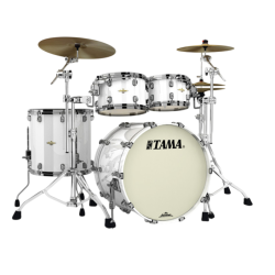Tama Starclassic Maple Standard Piano White (Black Nickel)