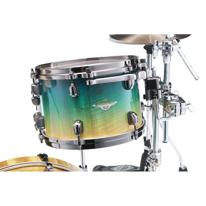 Tama Starclassic Maple Standard Rock II Marine Shoreline Movingui Fade (Smoked Black Nickel)