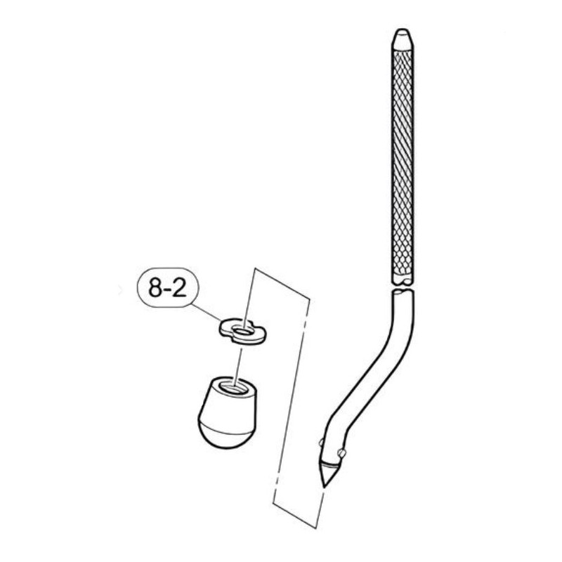 Yamaha W7916310 Arandela para Gomas de Patas