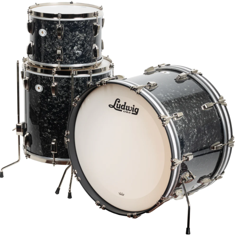 Ludwig Classic Maple Fab Ebony Pearl Limited Edition