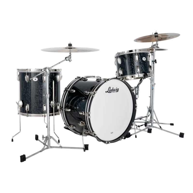 Ludwig Classic Maple Fab Ebony Pearl Limited Edition