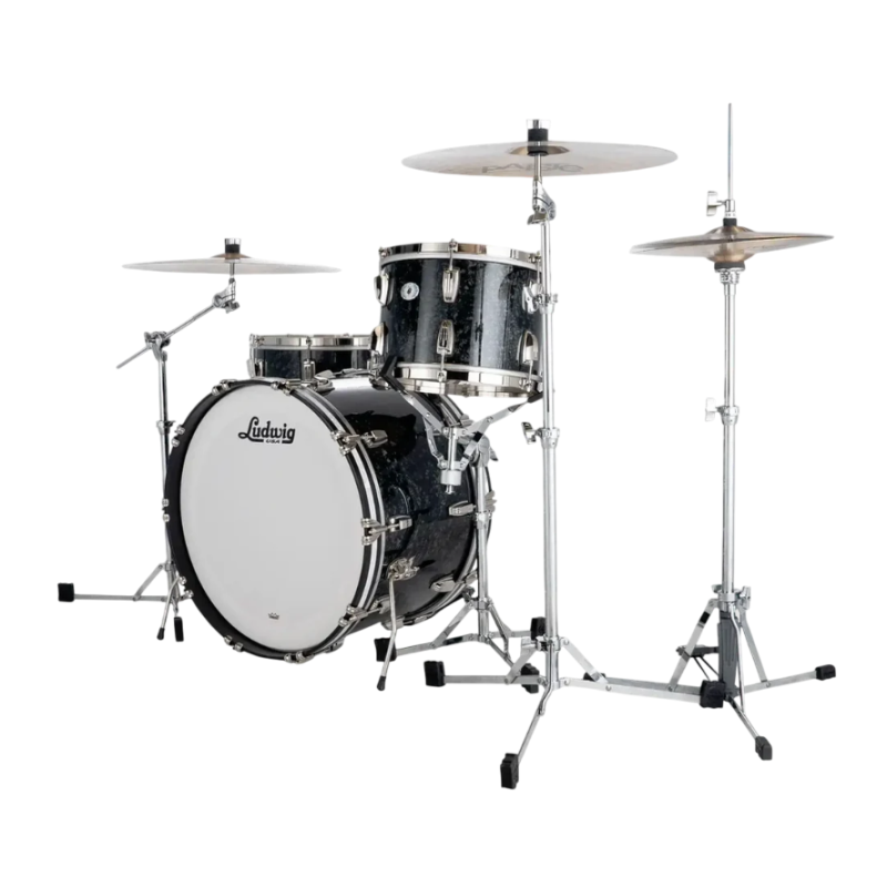 Ludwig Classic Maple Fab Ebony Pearl Limited Edition