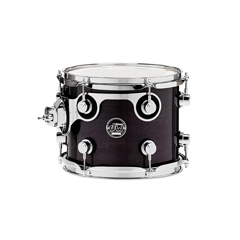 DW Performance Tom 10x08" Ebony Stain