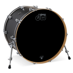 DW Performance Bombo 24x18" Characoal Metallic