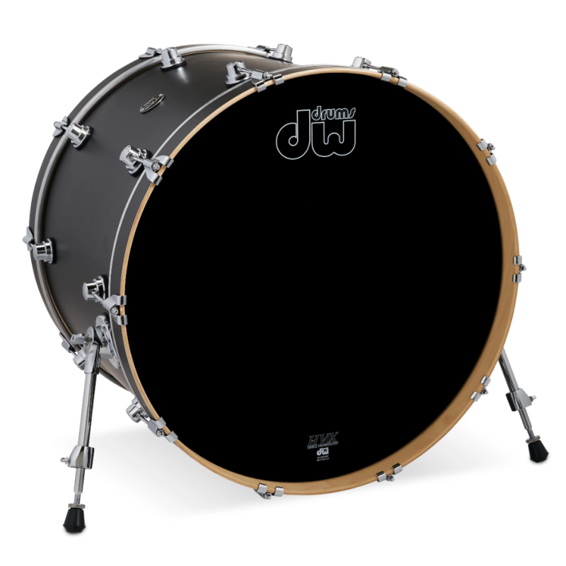 DW Performance Bombo 24x18" Characoal Metallic