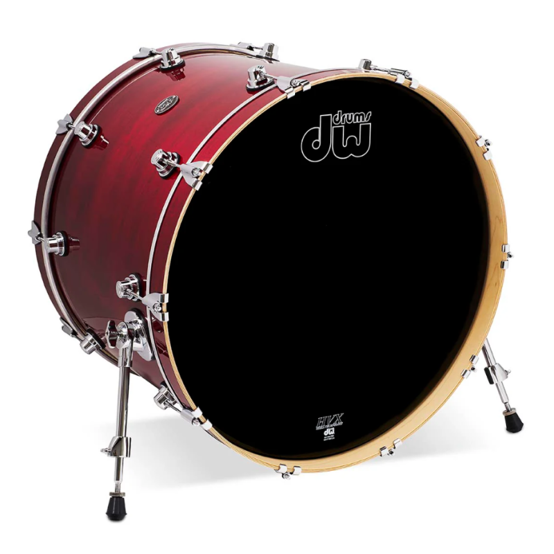 DW Performance Bombo 24x18" Cherry Stain