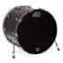 DW Performance Bombo 24x18" Ebony Stain