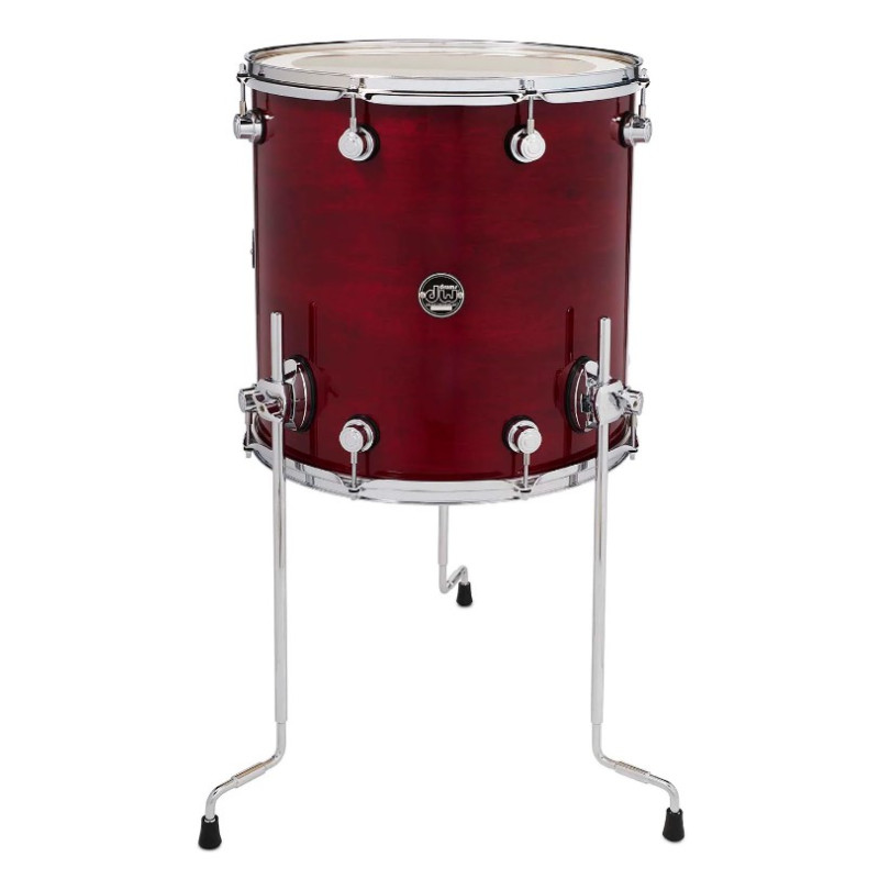 DW Performance Floor Tom 16x16" Cherry Stain