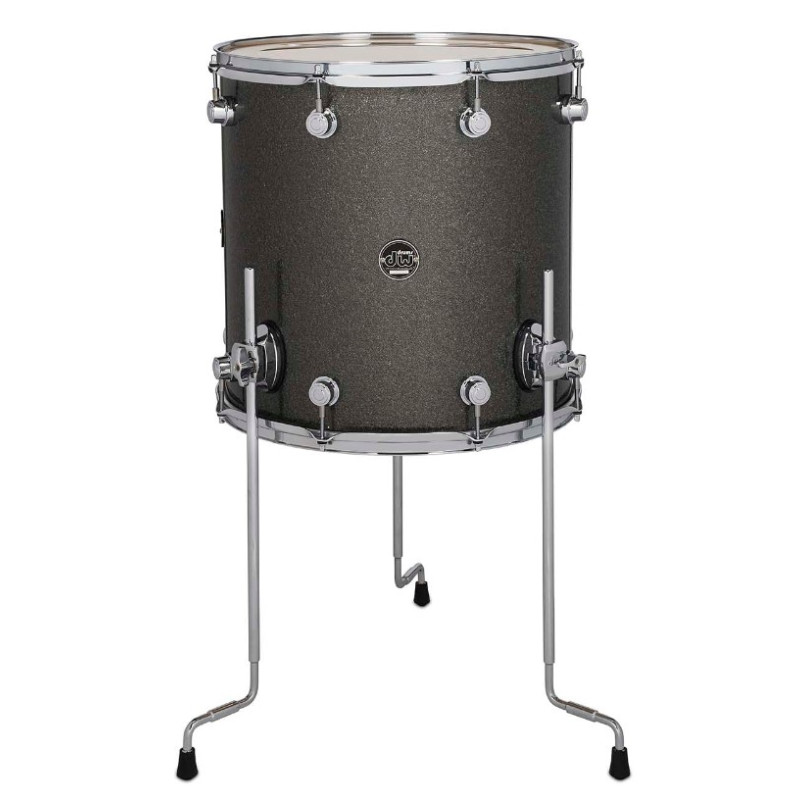 DW Performance Floor Tom 16x16" Pewter Sparkle